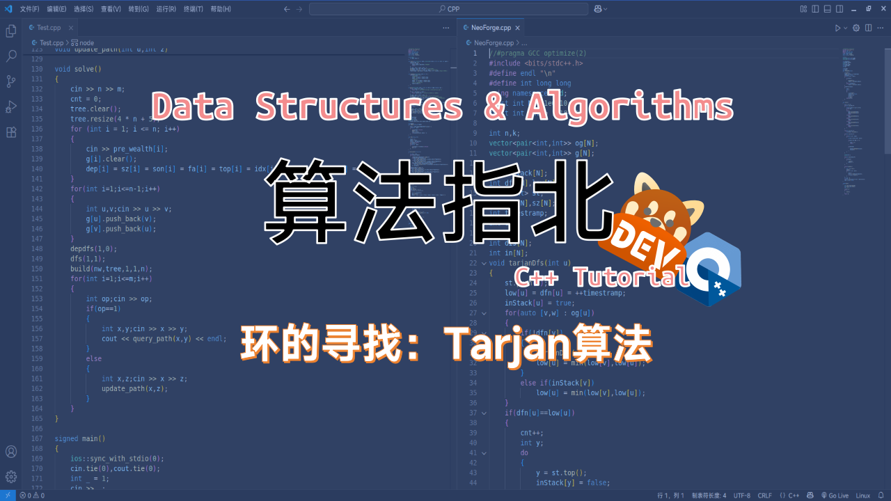 Featured image of post Tarjan算法